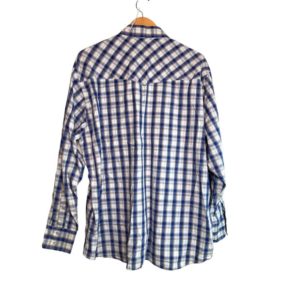 Pendleton Frontier Shirt Mens Size XL Snap Button Up Casual Plaid Long Sleeve - Picture 2 of 9